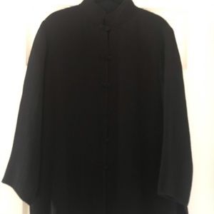 Women's Eileen Fisher Black coat